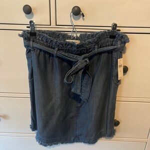 NWT Cloth & Stone x Anthropologie Denim Skirt Size Medium